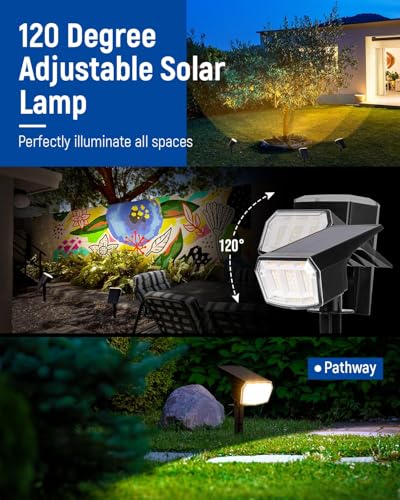 Solar Spot Lights Outdoor Waterproof