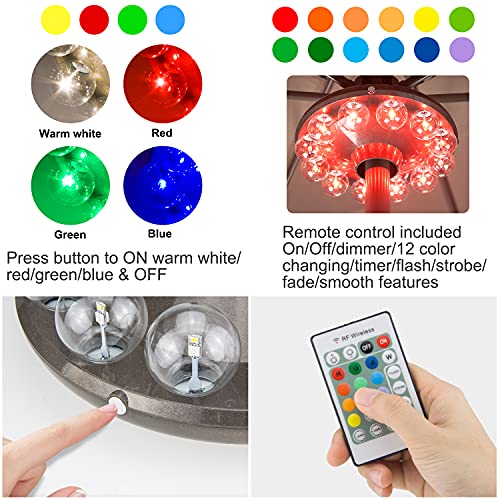 Umbrella Lights Battery Operated