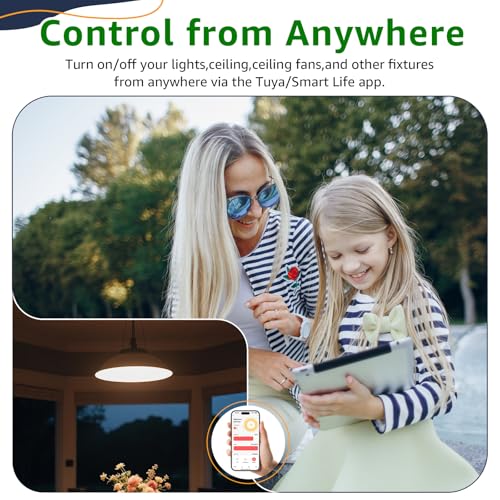 Smart Dimmer Switch (4 Count)