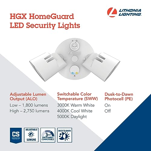 HomeGuard 2 Light LED Outdoor Flood Lights