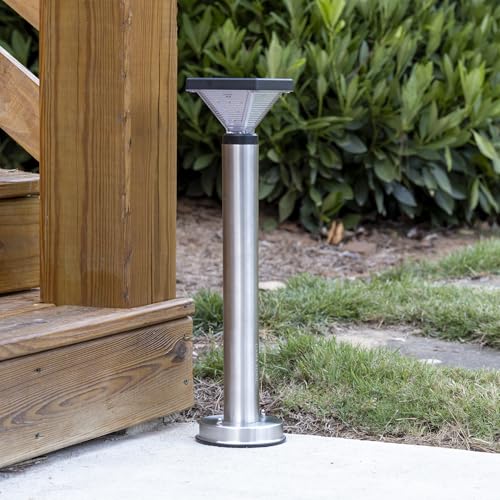 Luxor Bollard Outdoor Solar Pathway Light