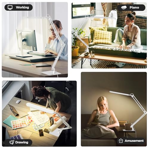 LED Desk Lamp with Slim Base