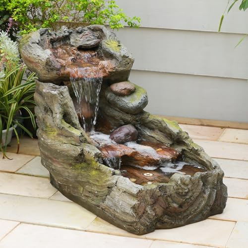 32.5" L Garden Outdoor Water Fountain