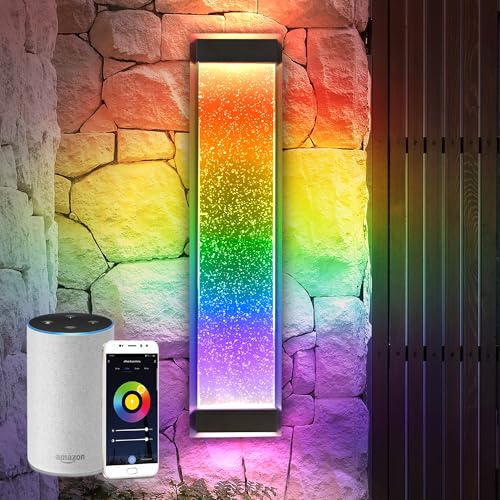 LED 24" Bubble Glass Wall Light Fixture