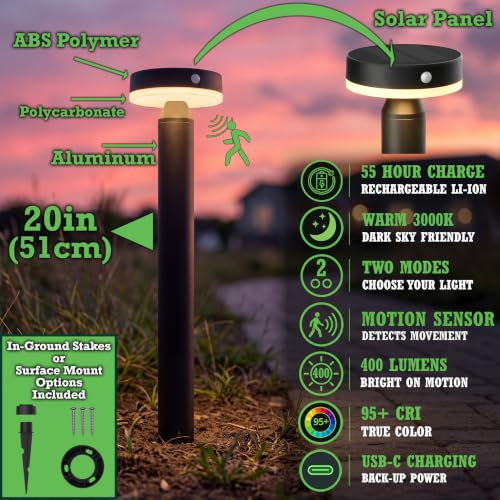 Solar Landscape Lights (4 Count)