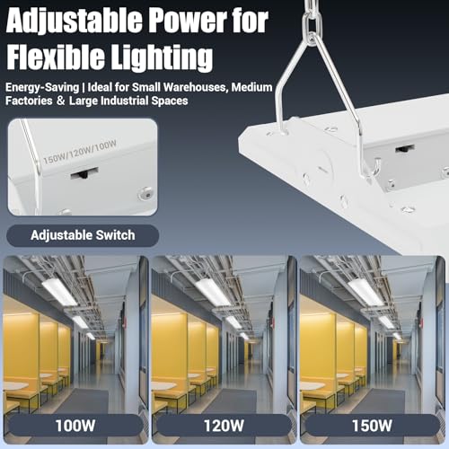 LED Linear Shop Lights 150W (4 Count)