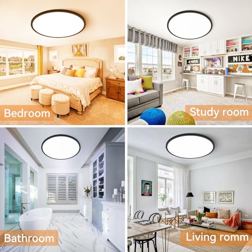1PACK LED Flush Mount Ceiling Light Fixture