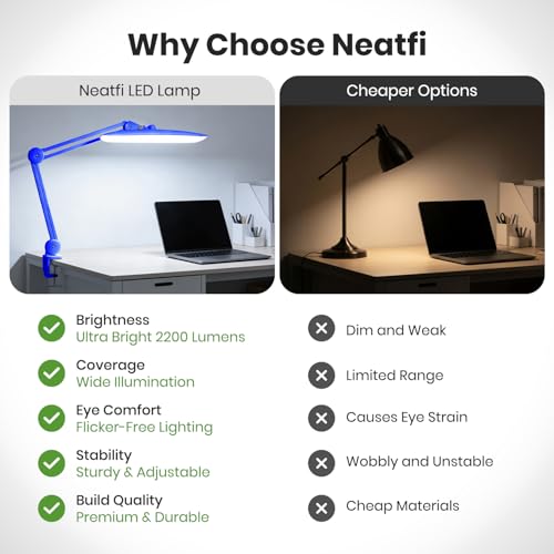 XL 2200 Lumens 24W LED Desk Lamp
