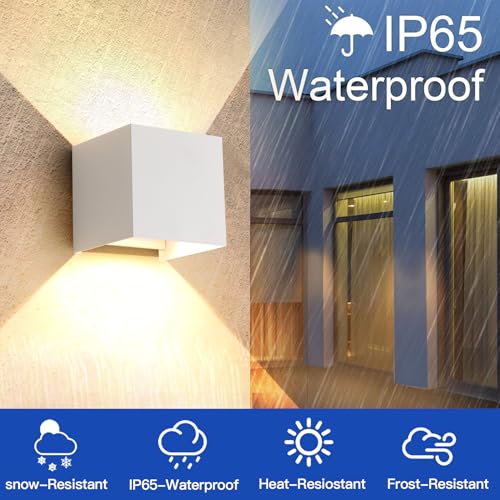 LED 15W Outdoor Sconce Lights Exterior