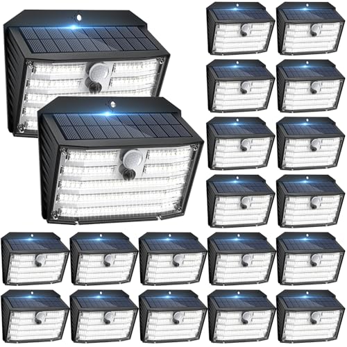 20 Packs] Solar Motion Lights Outdoor (20 Count)