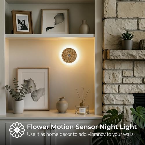 Flower Motion Sensor Night Light
