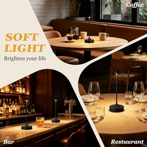Cordless Rechargeable Table Lamp (2 Count)
