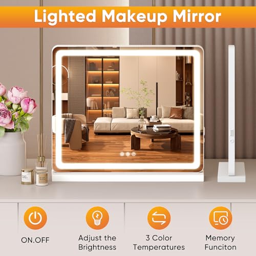 19"x22" LED Vanity Mirror with Lights