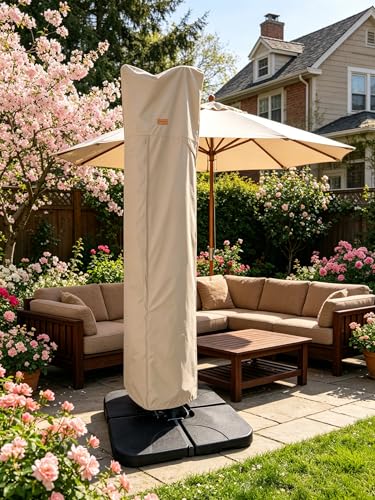 Patio Umbrella Cover for 9ft to 13ft Offset Umbrella