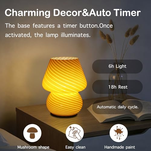 Battery Operated Mushroom Lamp