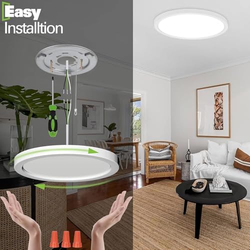 18 Inch LED Round Flat Panel Light