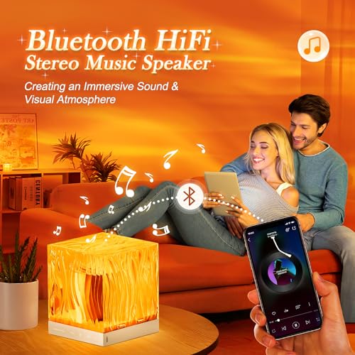 Northern Lights Projector White Noise Sound Machine for Sleep