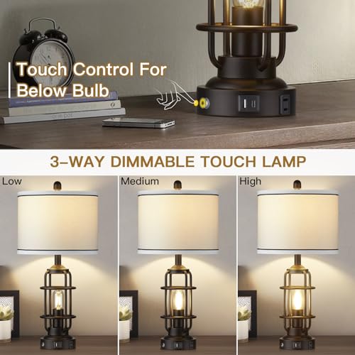Modern Table Lamps Set of 2 (2 Count)