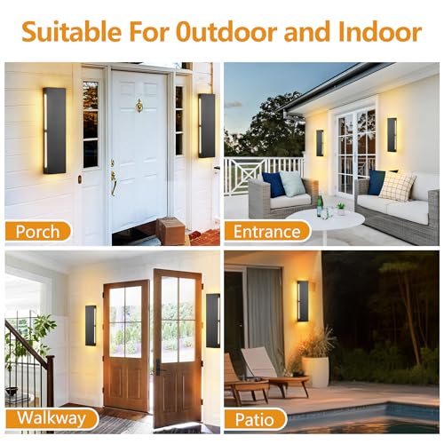 Outdoor Garage Lights (No Sensor / 24 Inches)