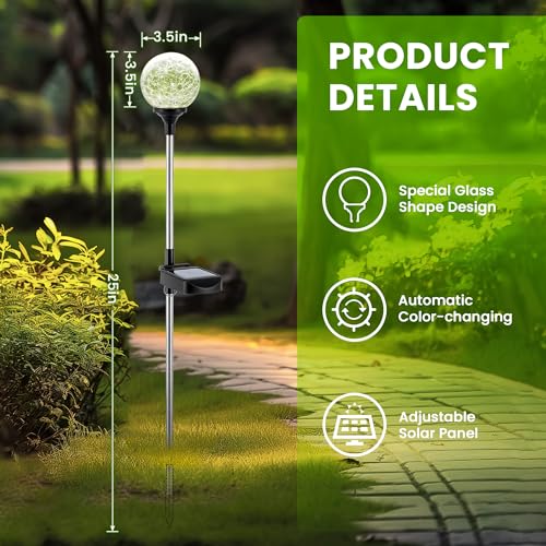Solar Garden Lights 6 Pack (6 Count)