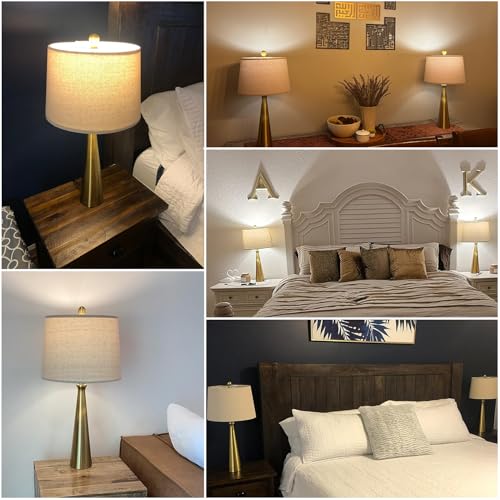 25.75" Table Lamps Set of 2 for Living Room Bedroom (2 Count)