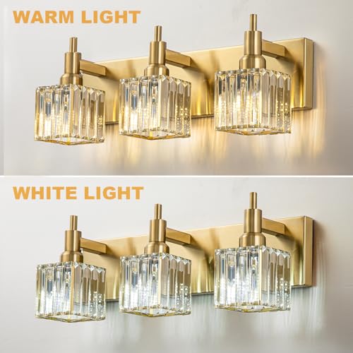 Gold Bathroom Vanity Lights
