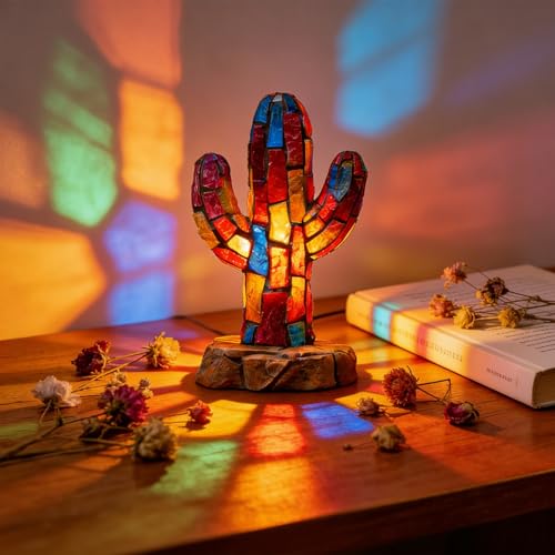 Stained Glass Animal Lamp