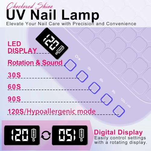 Red Light UV LED Nail Lamp