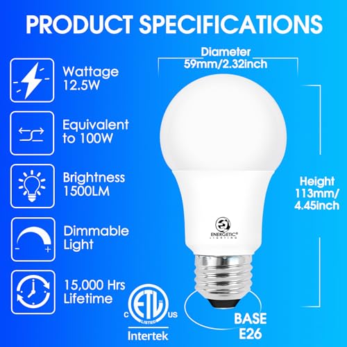 Energetic A19 6 (6 Count)