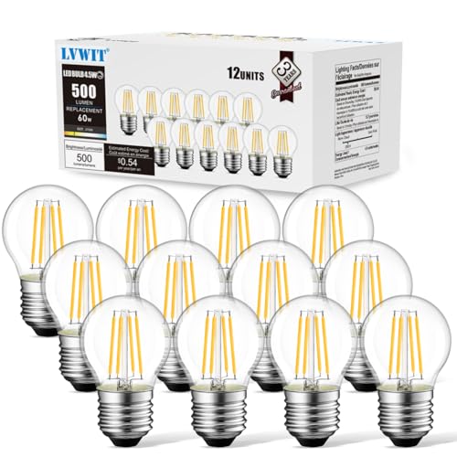 G14 LED Filament Light Bulb (12 Count)