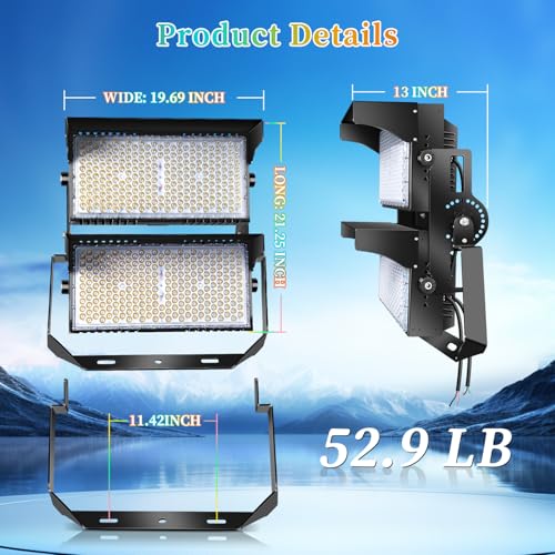 900W Led Stadium Light Outdoor Arena Flood Lighting for Sport Field