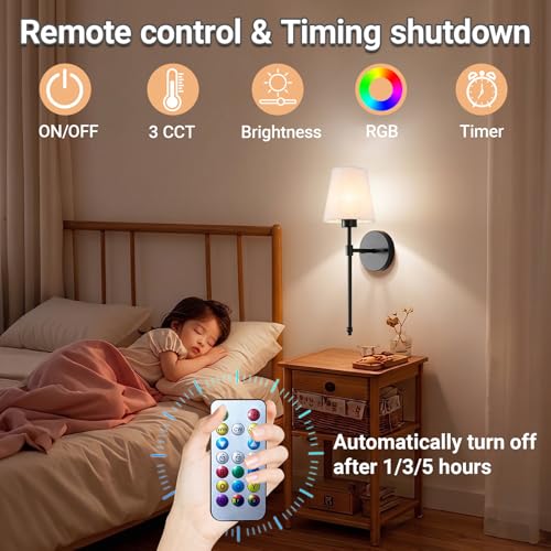 Battery Operated Wall Sconces