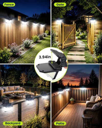 Clip On Solar Lights Outdoor (2 Count)
