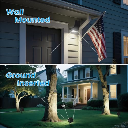 Solar Spotlight Outdoor (12 Count)