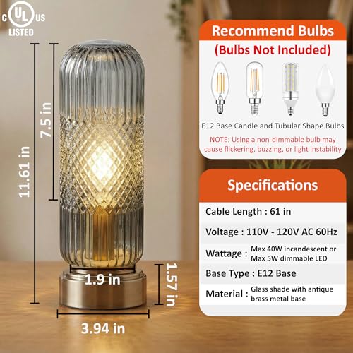 11.6 Inch Touch Dimmable Table Lamp