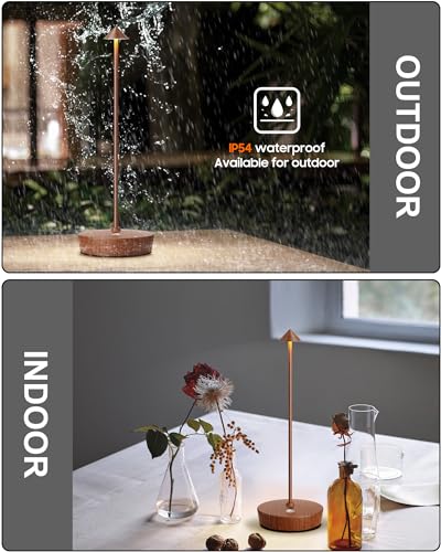 Cordless Table Lamp Rechargeable 6000mAh Battery Outdoor LED Light