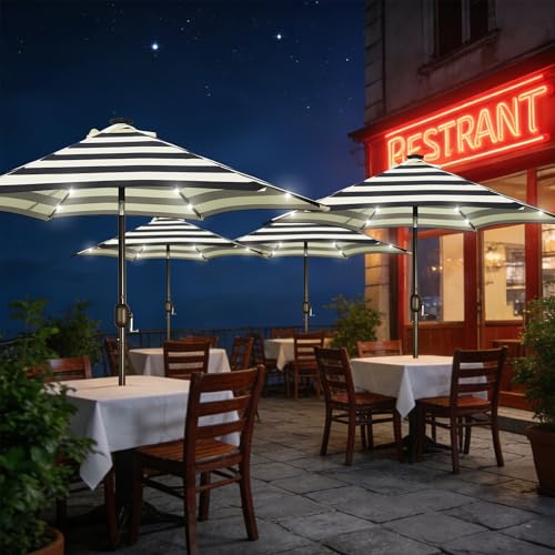 7.5 ft Solar Umbrella