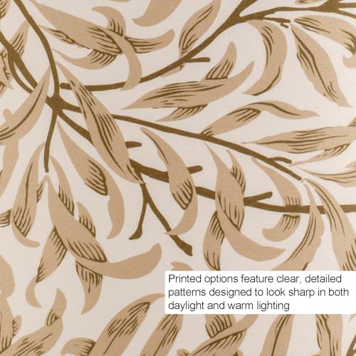 Yellow Leaf 13" Lamp Shades Set of 2 with Harps (2 Count)