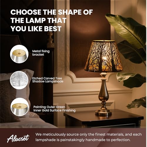 Small Metal Lamp Shade with Stainless Steel Mirror
