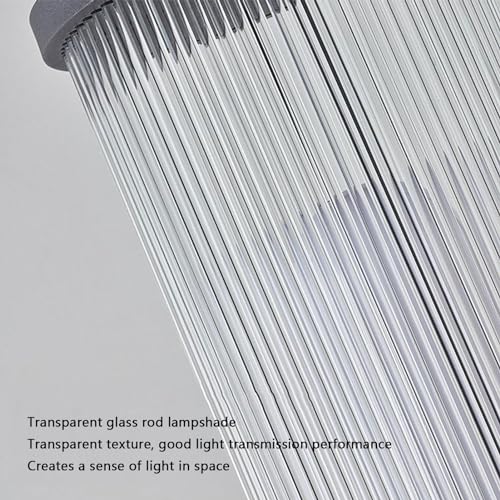 Outdoor Pillar Lamp Cylindrical Landscape Floor Lamp Outdoor Waterproof Column Head Light Stainless Steel Glass Path Lamps Garden Lawn Bollard Lights Patio Driveway Sidewalk Night Lighting Fixtures