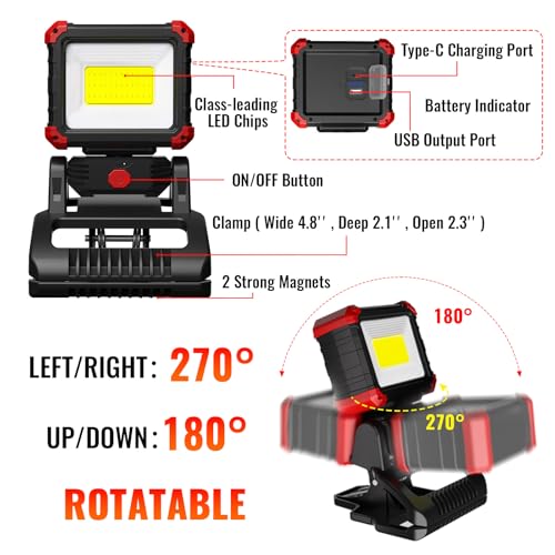 Rechargeable Clip Light