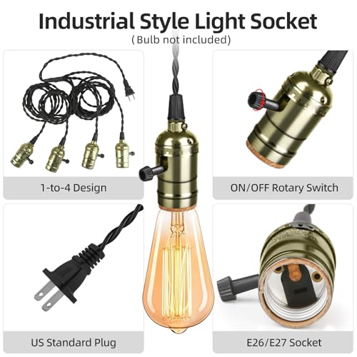 Plug in Pendant Light Cord Kit
