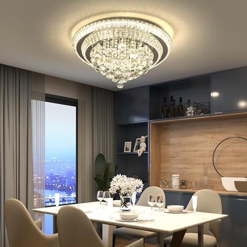 24" Crystal Chandeliers
