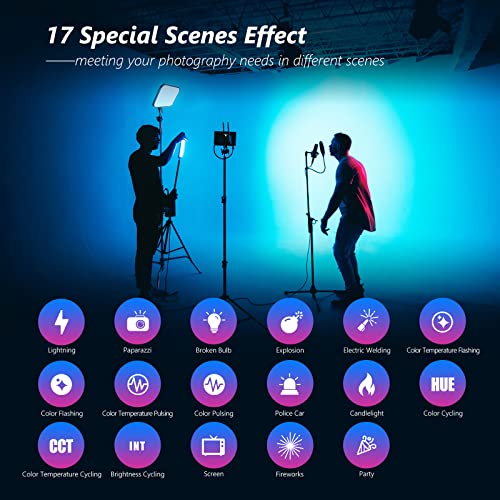 18.3" RGB LED Video Light Panel with APP Control