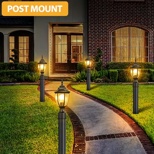 Dusk to Dawn Outdoor Post Lights