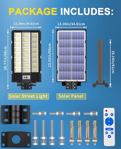 Y 10500W Solar Street Lights Outdoor