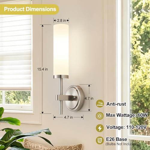 Hardwired] Wall Sconces Set of Two (2 Count)
