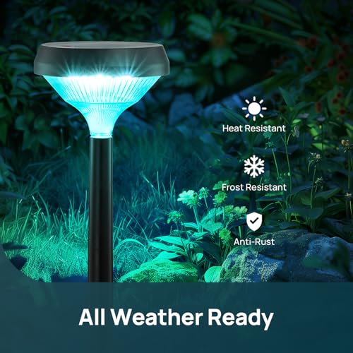 Solar Lights Outdoor 8 Pack (8 Count)