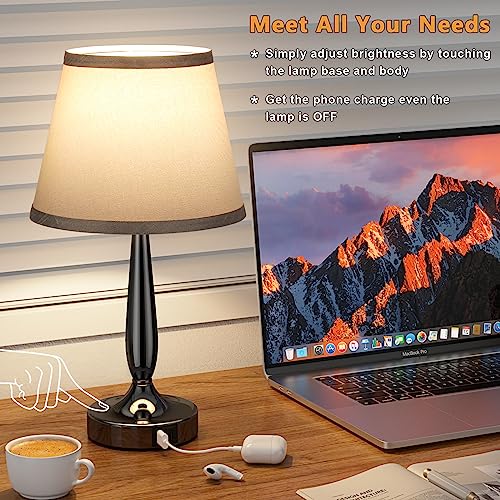 Touch Table Lamp for Bedroom