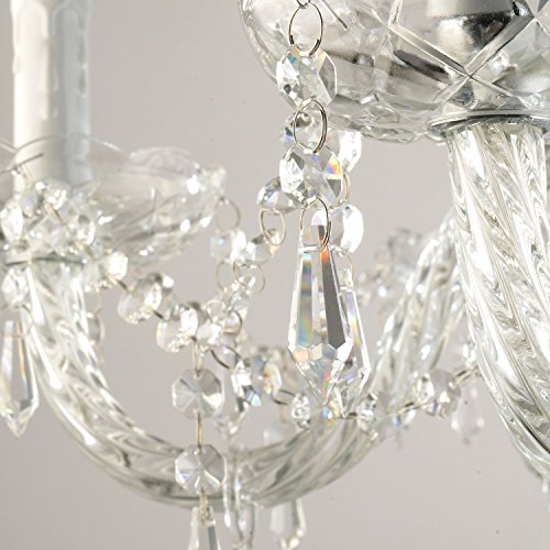 Saint Mossi 6 Light Chandelier Modern K9 Crystal Chandelier Lighting